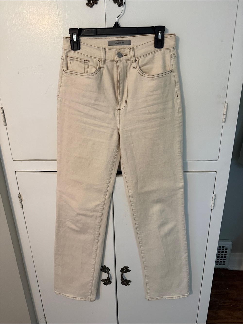 Joe's Jeans Cream Boot Cut Jeans
